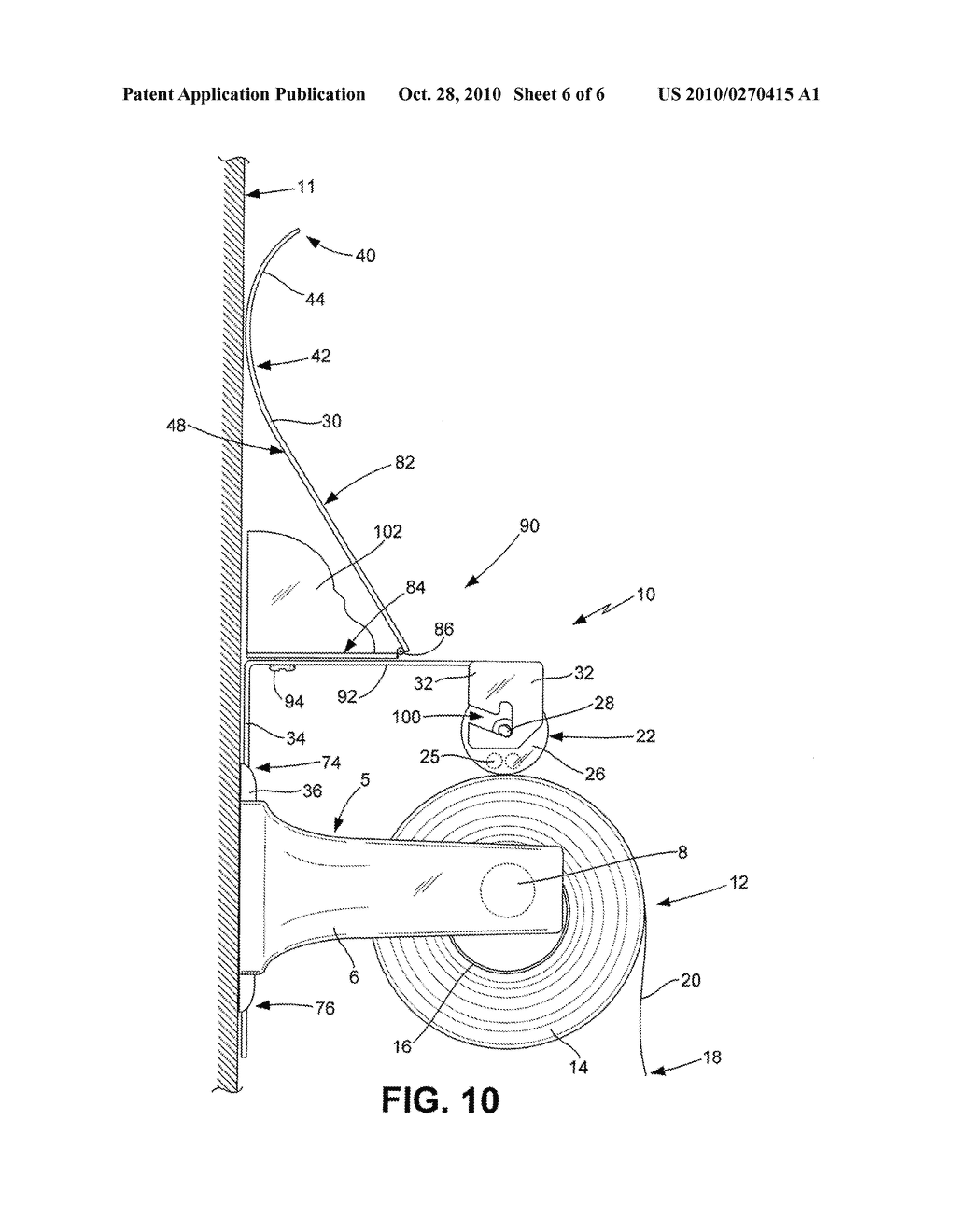 Apparatus for Covering Rolled Paper Products and Dispensing Fragrance - diagram, schematic, and image 07