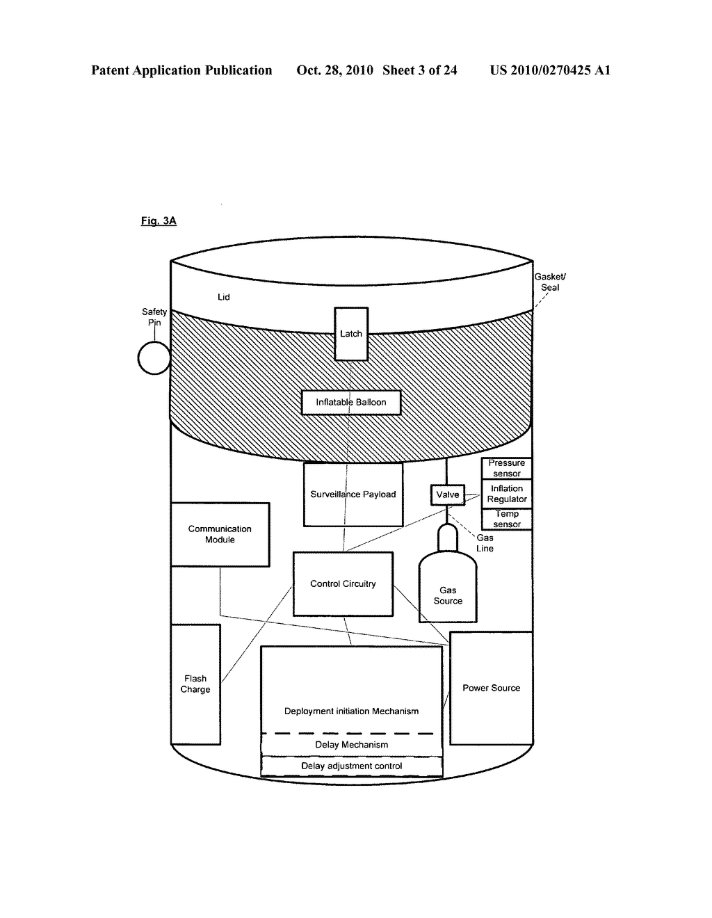 APPARATUS AND SYSTEM FOR PROVIDING SURVEILLANCE OF AN AREA OR A SPACE - diagram, schematic, and image 04
