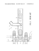 Apparatus for observing interior of a blast furnace system diagram and image