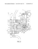 Apparatus for observing interior of a blast furnace system diagram and image