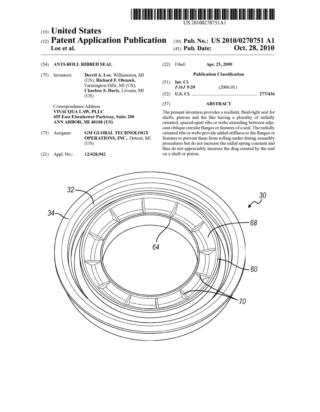 ANTI-ROLL RIBBED SEAL - diagram, schematic, and image 01