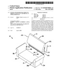 SYSTEM AND METHOD FOR COMPACTLY SHIPPING AND FINALLY ASSEMBLING AN UPHOLSTERED SEAT diagram and image