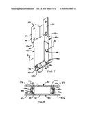 SYSTEM AND METHOD FOR COMPACTLY SHIPPING AND FINALLY ASSEMBLING AN UPHOLSTERED SEAT diagram and image