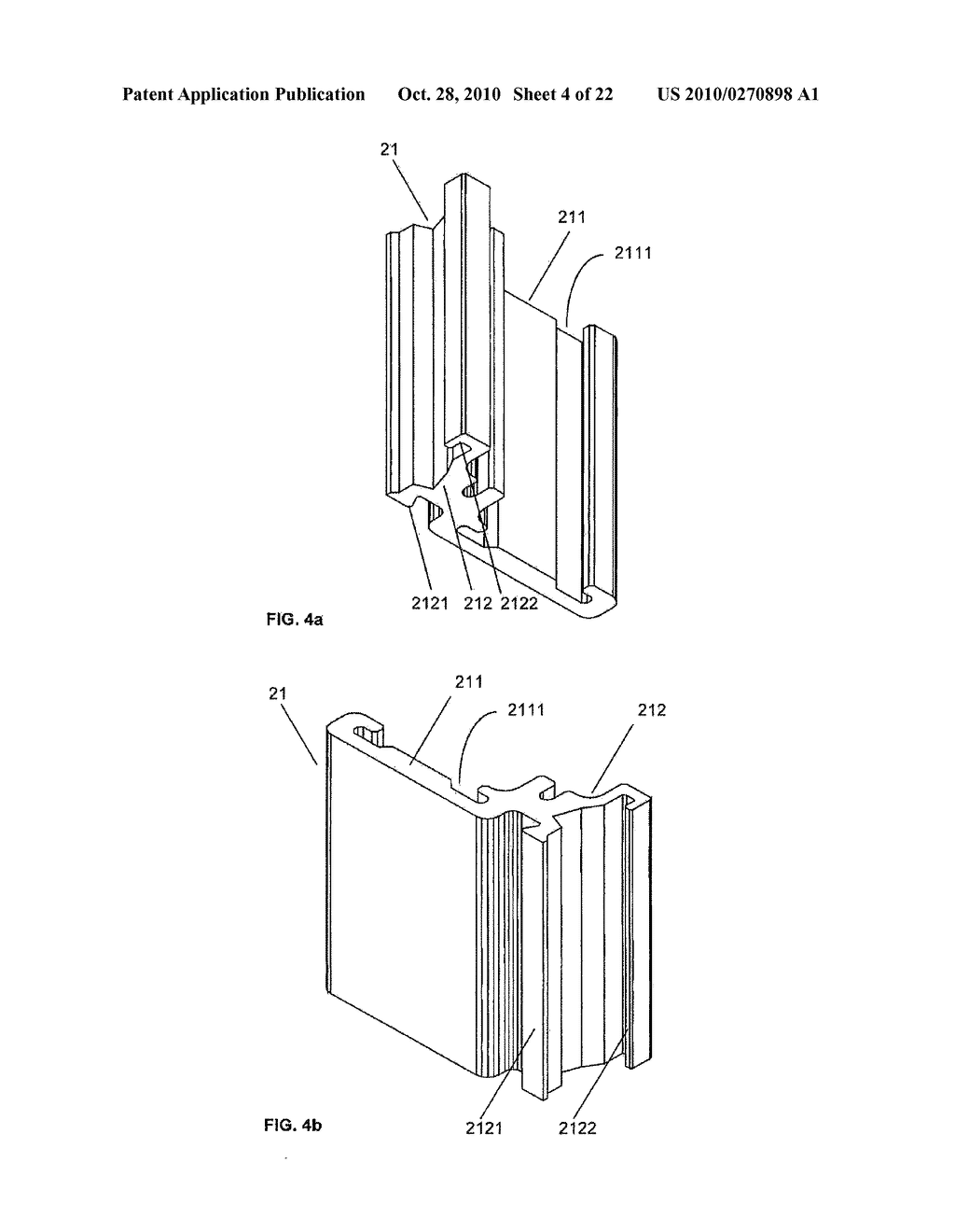 Displacement device for pivotally held separation elements and article of furniture - diagram, schematic, and image 05