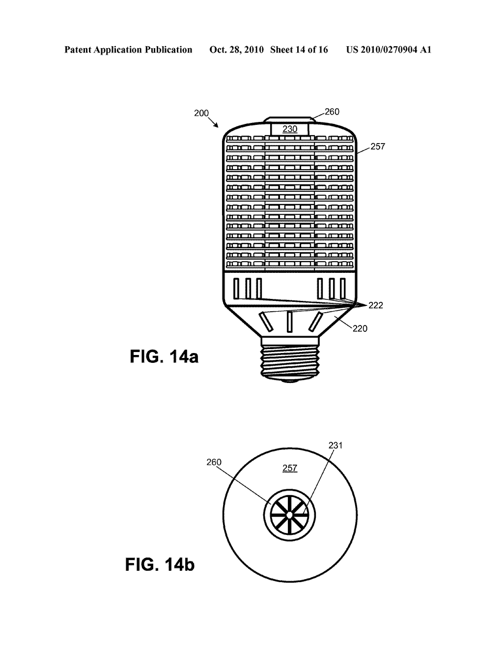 LED BULB WITH MODULES HAVING SIDE-EMITTING DIODES - diagram, schematic, and image 15