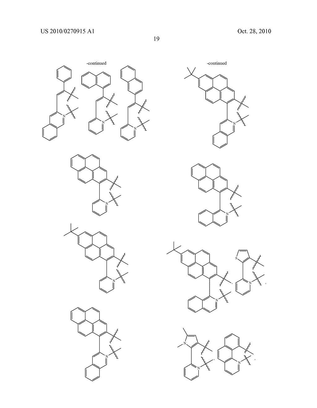 Beta-Diketone Ancillary Ligands and Their Metal Complexes Used in Organic Optoelectronic Devices - diagram, schematic, and image 24