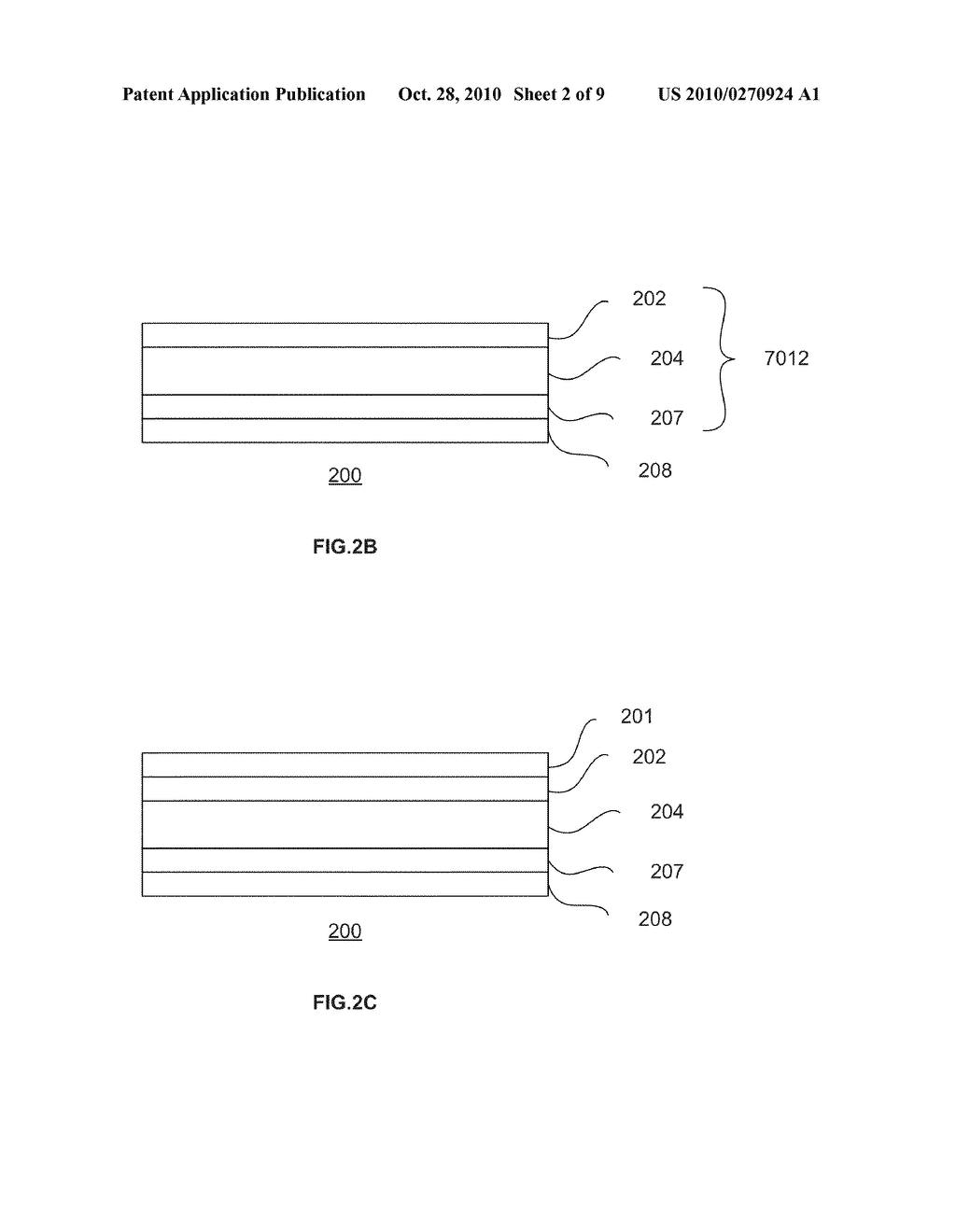 FLEXIBLE LIGHT EMITTING/CHARGE STORAGE DEVICE AND SYSTEM - diagram, schematic, and image 03