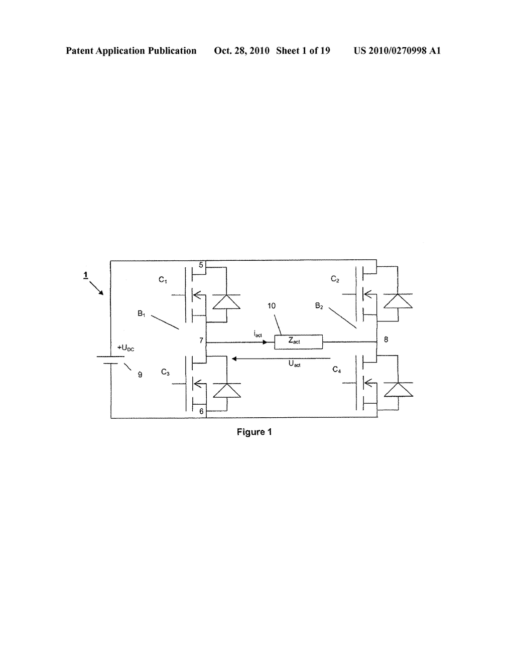 CIRCUIT FOR CONTROLLING THE CURRENT IN AN ELECTRICAL CONTROL MEMBER OR THE VOLTAGE ACROSS THE TERMINALS OF SAID ELECTRICAL CONTROL MEMBER - diagram, schematic, and image 02