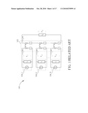 TRANSFORMER POWER SPLITTER HAVING PRIMARY WINDING CONDUCTORS MAGNETICALLY COUPLED TO SECONDARY WINDING CONDUCTORS AND CONFIGURED IN TOPOLOGY INCLUDING SERIES CONNECTION AND PARALLEL CONNECTION diagram and image