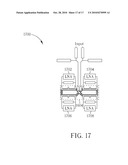 TRANSFORMER POWER SPLITTER HAVING PRIMARY WINDING CONDUCTORS MAGNETICALLY COUPLED TO SECONDARY WINDING CONDUCTORS AND CONFIGURED IN TOPOLOGY INCLUDING SERIES CONNECTION AND PARALLEL CONNECTION diagram and image