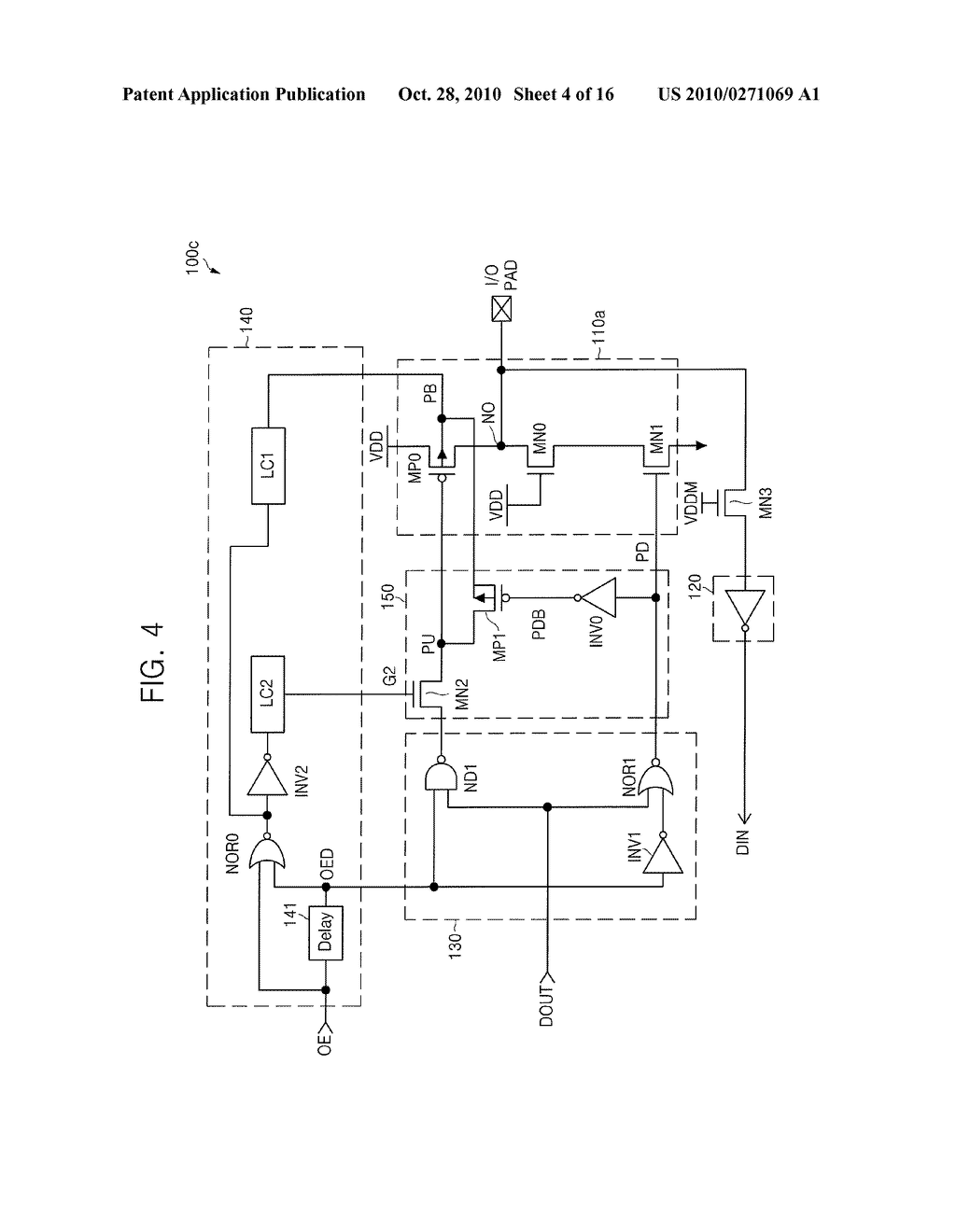 INPUT/OUTPUT CIRCUIT AND INTEGRATED CIRCUIT APPARATUS INCLUDING THE SAME - diagram, schematic, and image 05