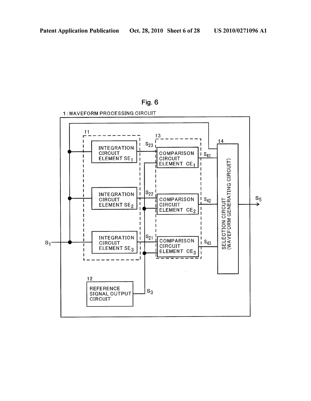 WAVEFORM PROCESSING CIRCUIT - diagram, schematic, and image 07