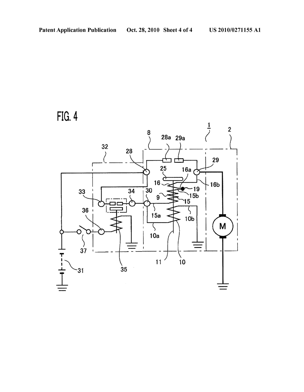 ELECTROMAGNETIC SWITCH FOR AUXILIARY-ROTATION STARTER - diagram, schematic, and image 05