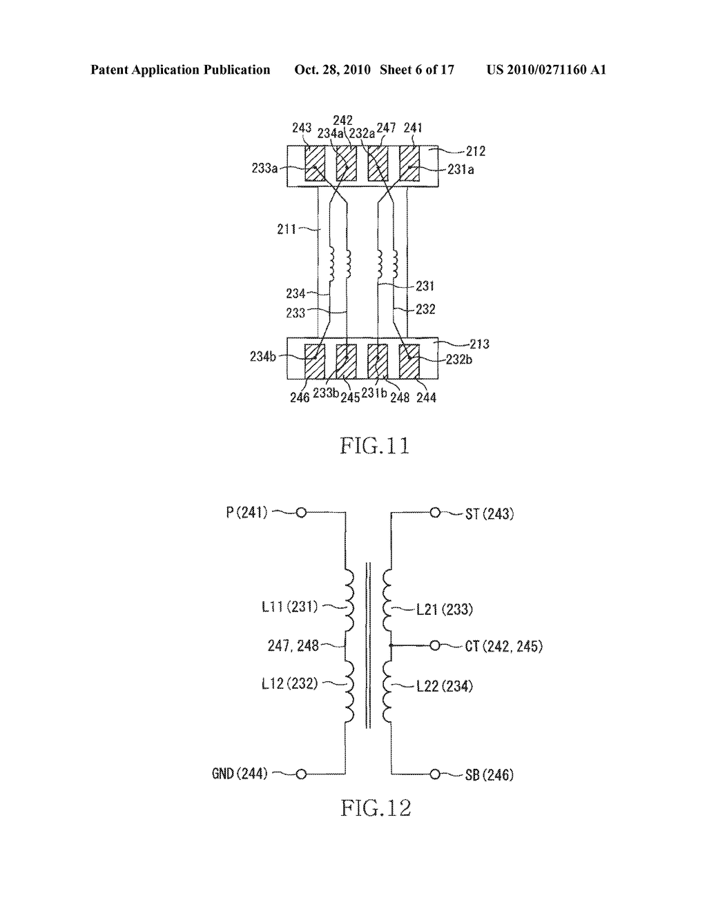 BALUN TRANSFORMER USING A DRUM-SHAPED CORE - diagram, schematic, and image 07