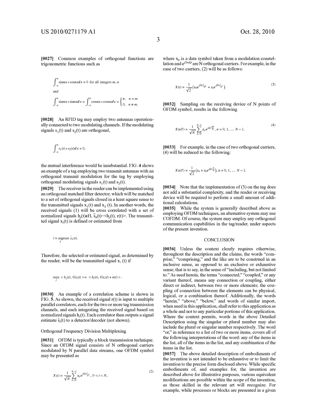 RFID TAGS WITH ORTHOGONAL COMMUNICATION CAPABILITIES, AND ASSOCIATED SYSTEMS - diagram, schematic, and image 09