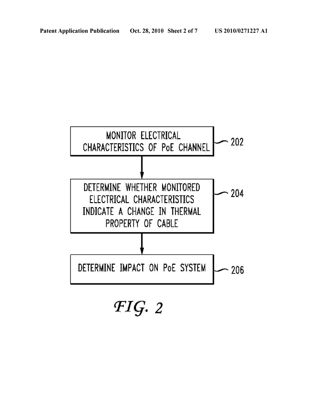 System and Method for Continual Cable Thermal Monitoring Using Cable Characteristic Considerations in Power Over Ethernet - diagram, schematic, and image 03