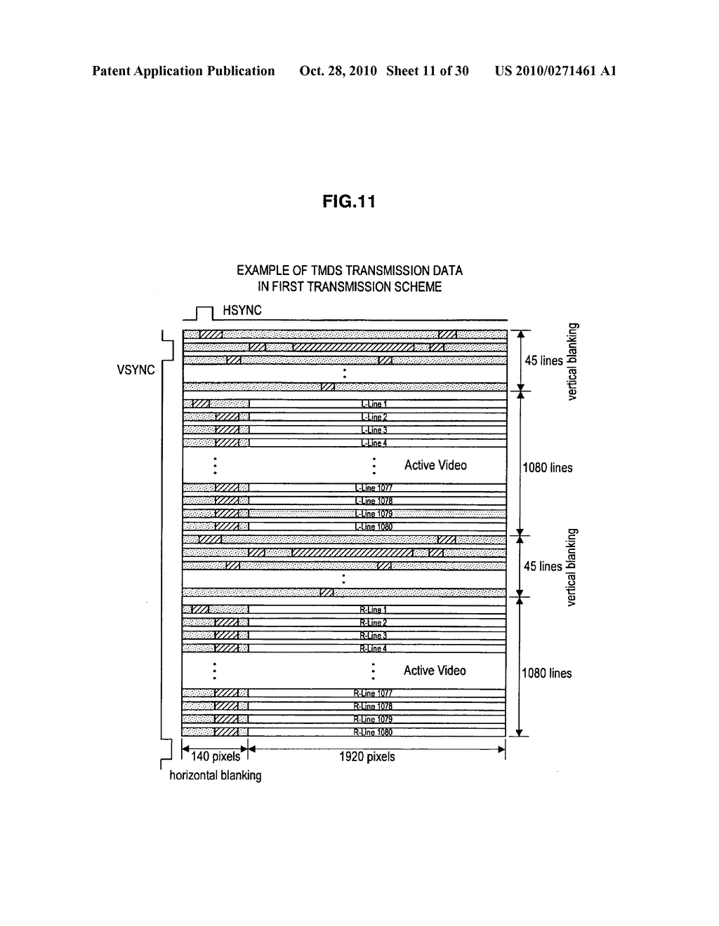 Transmitting apparatus, stereoscopic image data transmitting method, receiving apparatus, and stereoscopic image data receiving method - diagram, schematic, and image 12