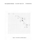 Object tracking using momentum and acceleration vectors in a motion estimation system diagram and image