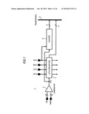 Integrated AD converter, solid state imaging device, and camera system diagram and image