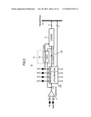 Integrated AD converter, solid state imaging device, and camera system diagram and image