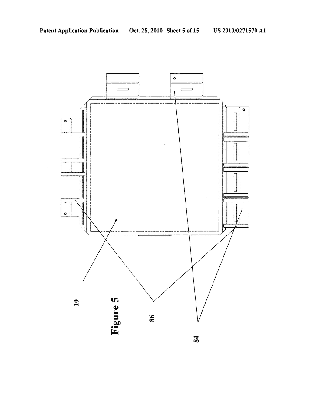 FLAT PANEL DISPLAY HAVING AN EMI SHIELD AND THERMAL SENSORS - diagram, schematic, and image 06