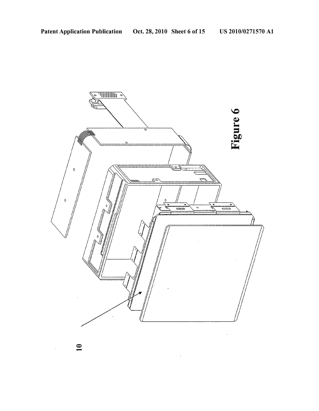 FLAT PANEL DISPLAY HAVING AN EMI SHIELD AND THERMAL SENSORS - diagram, schematic, and image 07