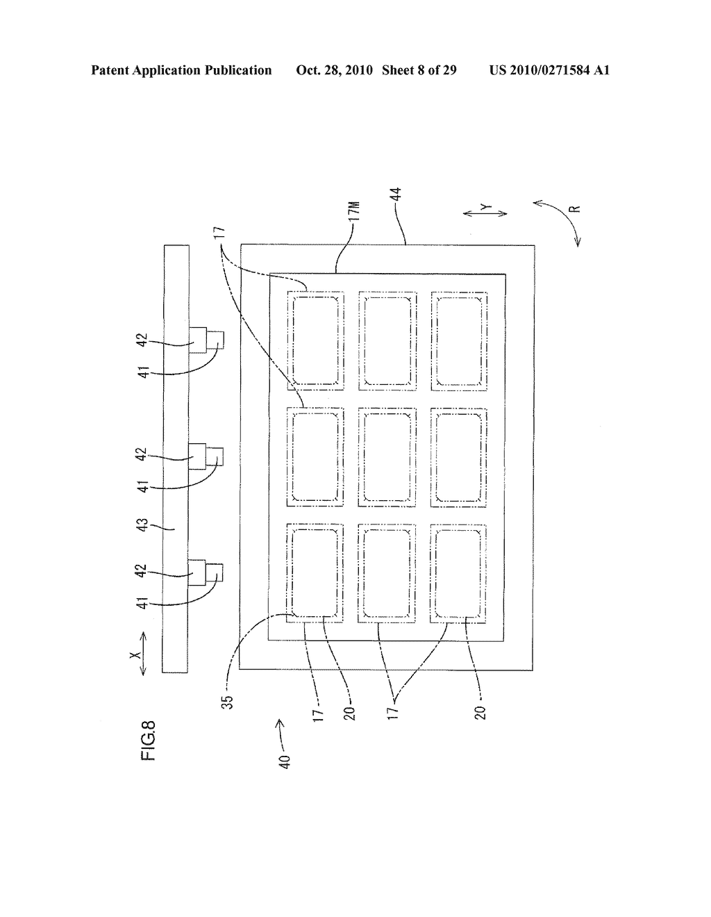 LIQUID CRYSTAL PANEL, MANUFACTURING METHOD OF LIQUID CRYSTAL PANEL, AND APPLICATOR - diagram, schematic, and image 09