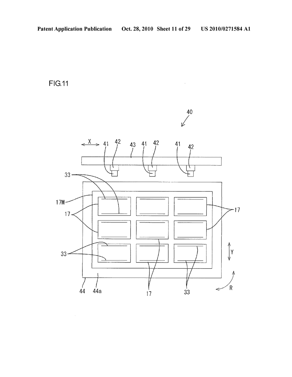 LIQUID CRYSTAL PANEL, MANUFACTURING METHOD OF LIQUID CRYSTAL PANEL, AND APPLICATOR - diagram, schematic, and image 12