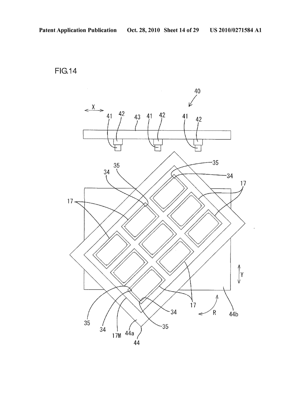 LIQUID CRYSTAL PANEL, MANUFACTURING METHOD OF LIQUID CRYSTAL PANEL, AND APPLICATOR - diagram, schematic, and image 15