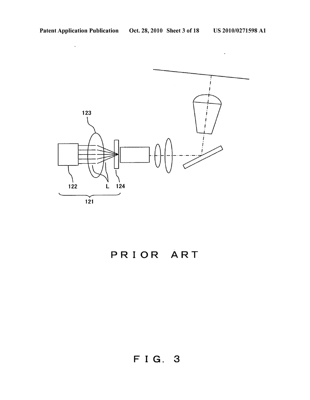 Projection display device - diagram, schematic, and image 04