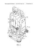 THEODOLITE WITH LASER INDICATORS diagram and image