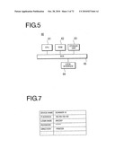 NETWORK DEVICE CONNECTING SYSTEM, DATA TRANSMISSION DEVICE, DATA RECEIVING DEVICE, AND PORTABLE TERMINAL diagram and image