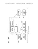 NETWORK DEVICE CONNECTING SYSTEM, DATA TRANSMISSION DEVICE, DATA RECEIVING DEVICE, AND PORTABLE TERMINAL diagram and image