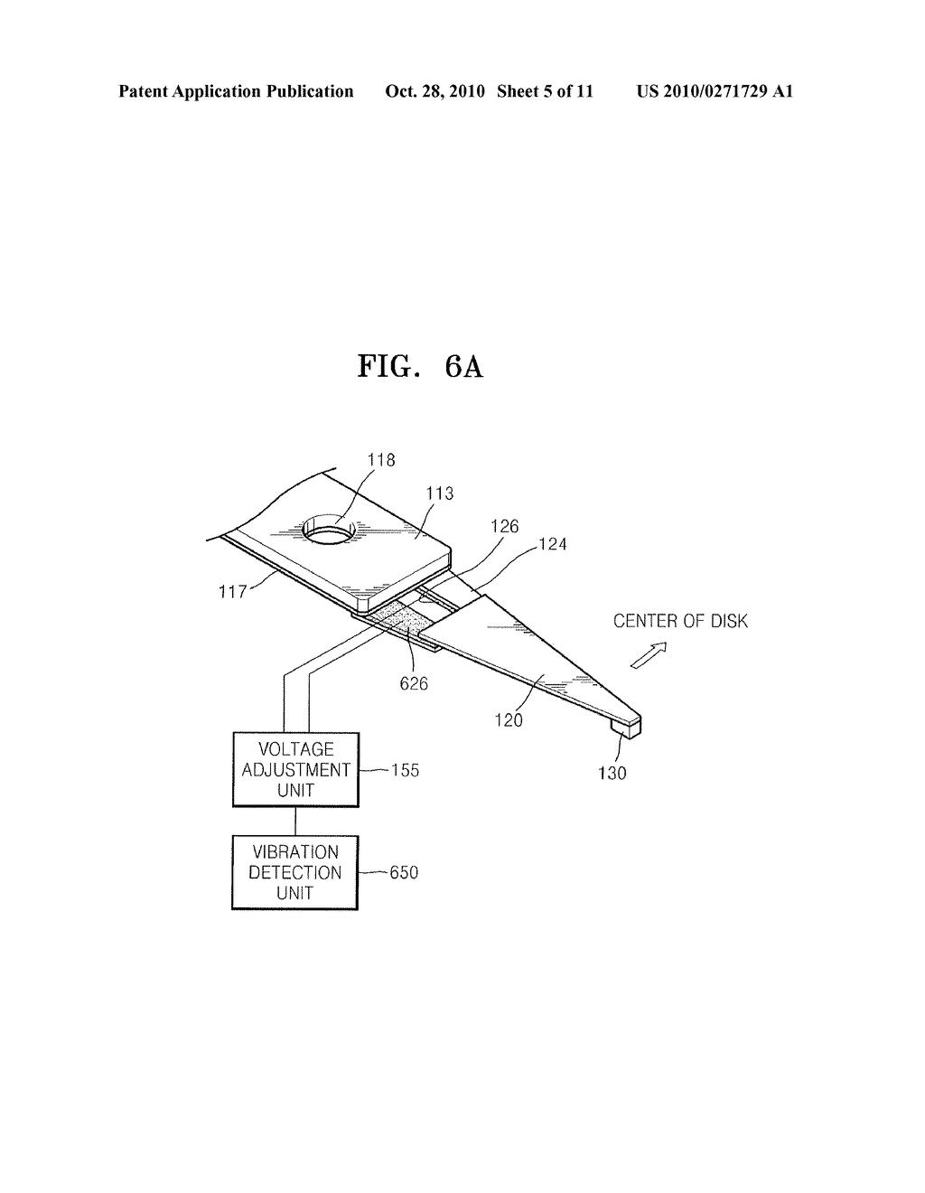 HEAD STACK ASSEMBLY, HARD DISK DRIVE COMPRISING THE HEAD STACK ASSEMBLY, AND METHOD TO REDUCE OFF-TRACK IN THE HARD DISK DRIVE - diagram, schematic, and image 06