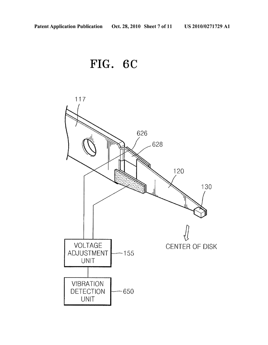 HEAD STACK ASSEMBLY, HARD DISK DRIVE COMPRISING THE HEAD STACK ASSEMBLY, AND METHOD TO REDUCE OFF-TRACK IN THE HARD DISK DRIVE - diagram, schematic, and image 08