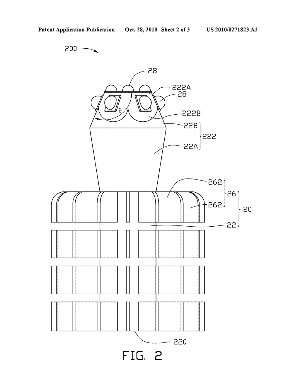 HEAT DISSIPATION DEVICE AND ILLUMINATION DEVICE USING SAME - diagram, schematic, and image 03