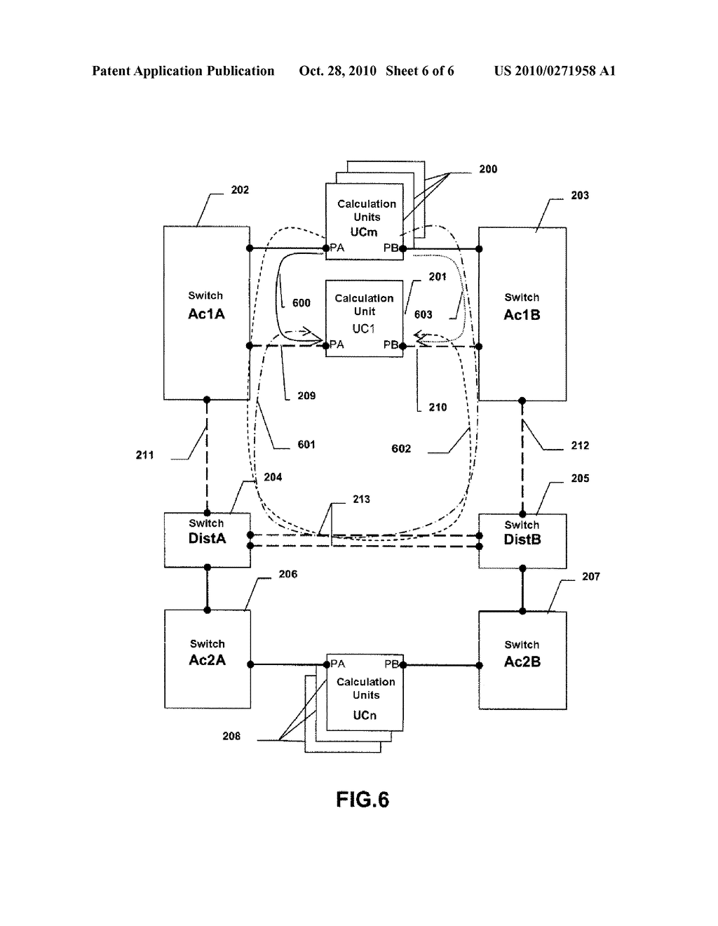 METHOD OF DETECTING AND LOCATING A LOSS OF CONNECTIVITY WITHIN A COMMUNICATION NETWORK - diagram, schematic, and image 07