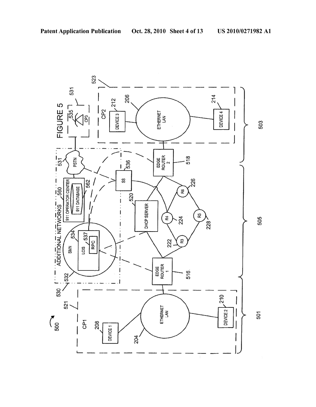 METHODS AND APPARATUS FOR PROVIDING EMERGENCY TELEPHONE SERVICE TO IP-BASED TELEPHONE USERS - diagram, schematic, and image 05