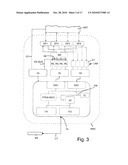 Device for receiving and transmitting mobile telephony signals with multiple transmit-receive branches diagram and image