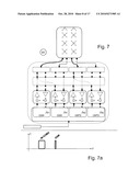 Device for receiving and transmitting mobile telephony signals with multiple transmit-receive branches diagram and image