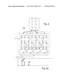 Device for receiving and transmitting mobile telephony signals with multiple transmit-receive branches diagram and image