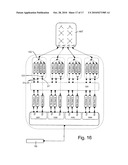 Device for receiving and transmitting mobile telephony signals with multiple transmit-receive branches diagram and image