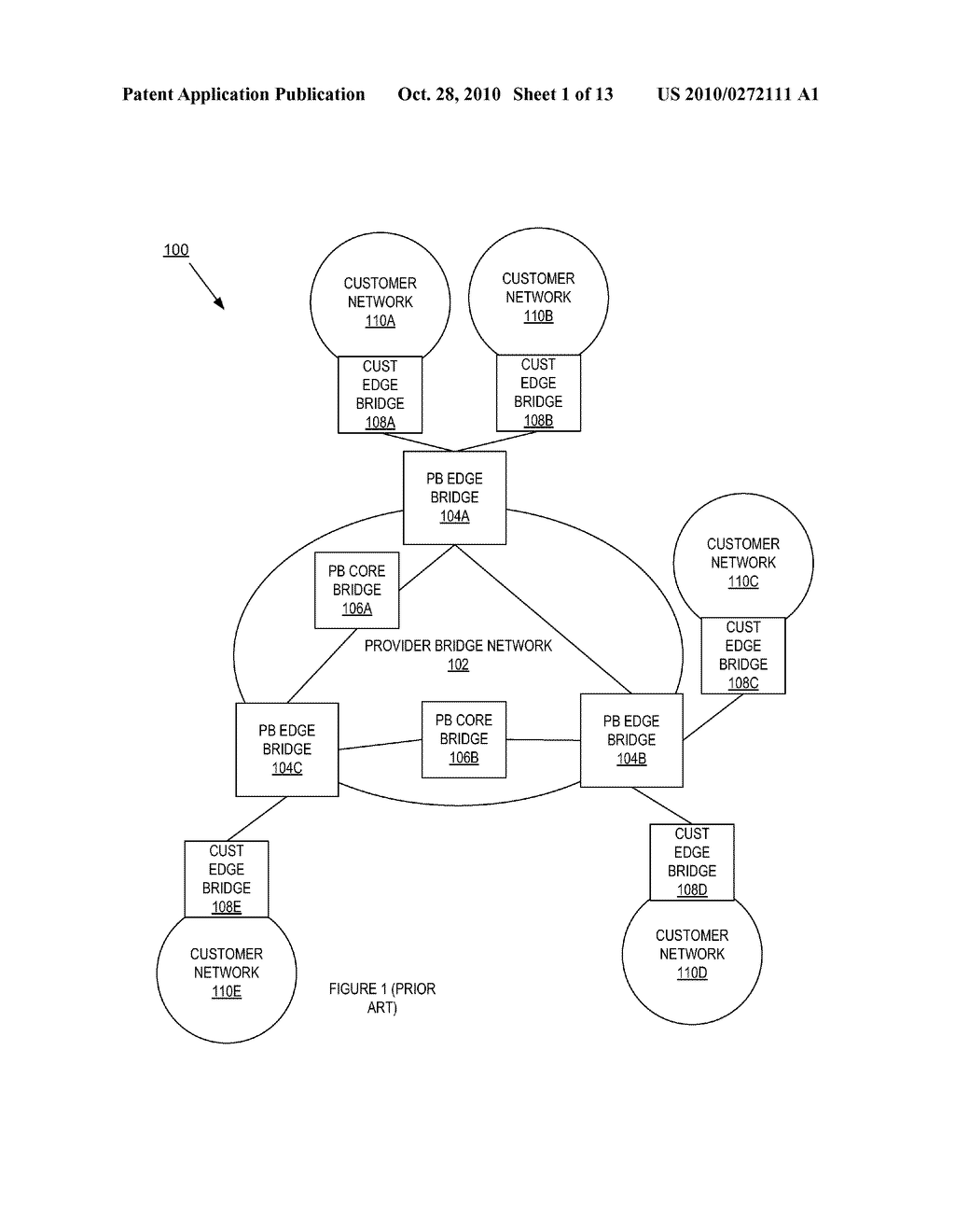Address Resolution Optimization Procedure To Effect A Gradual Cutover From A Provider Bridge Network To A VPLS or Provider Backbone Bridging Network - diagram, schematic, and image 02