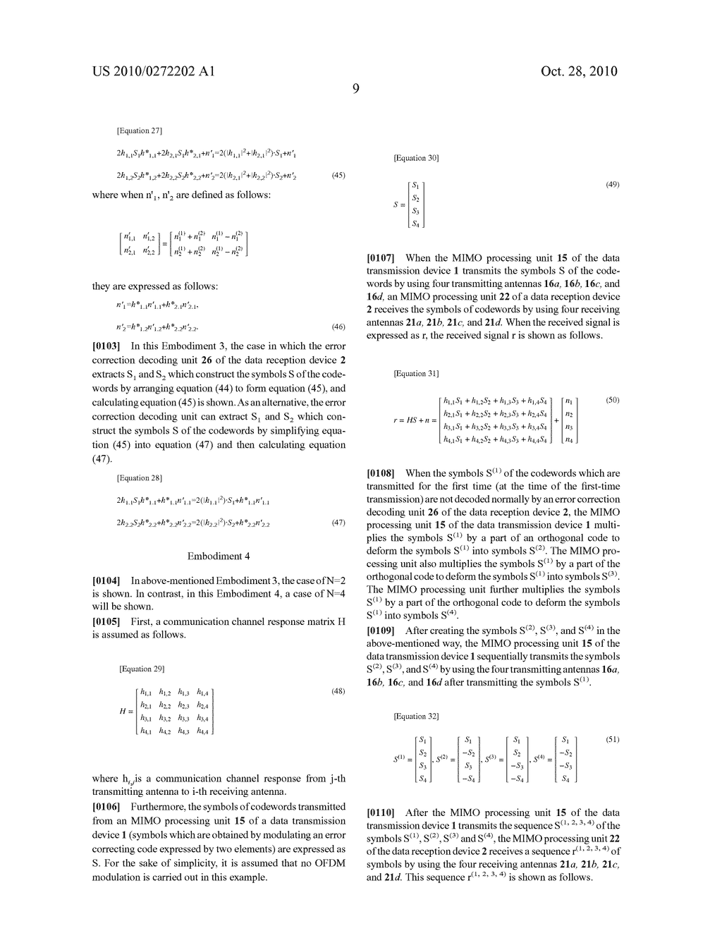 DATA TRANSMISSION DEVICE, DATA RECEPTION DEVICE, AND WIRELESS COMMUNICATIONS SYSTEM - diagram, schematic, and image 13