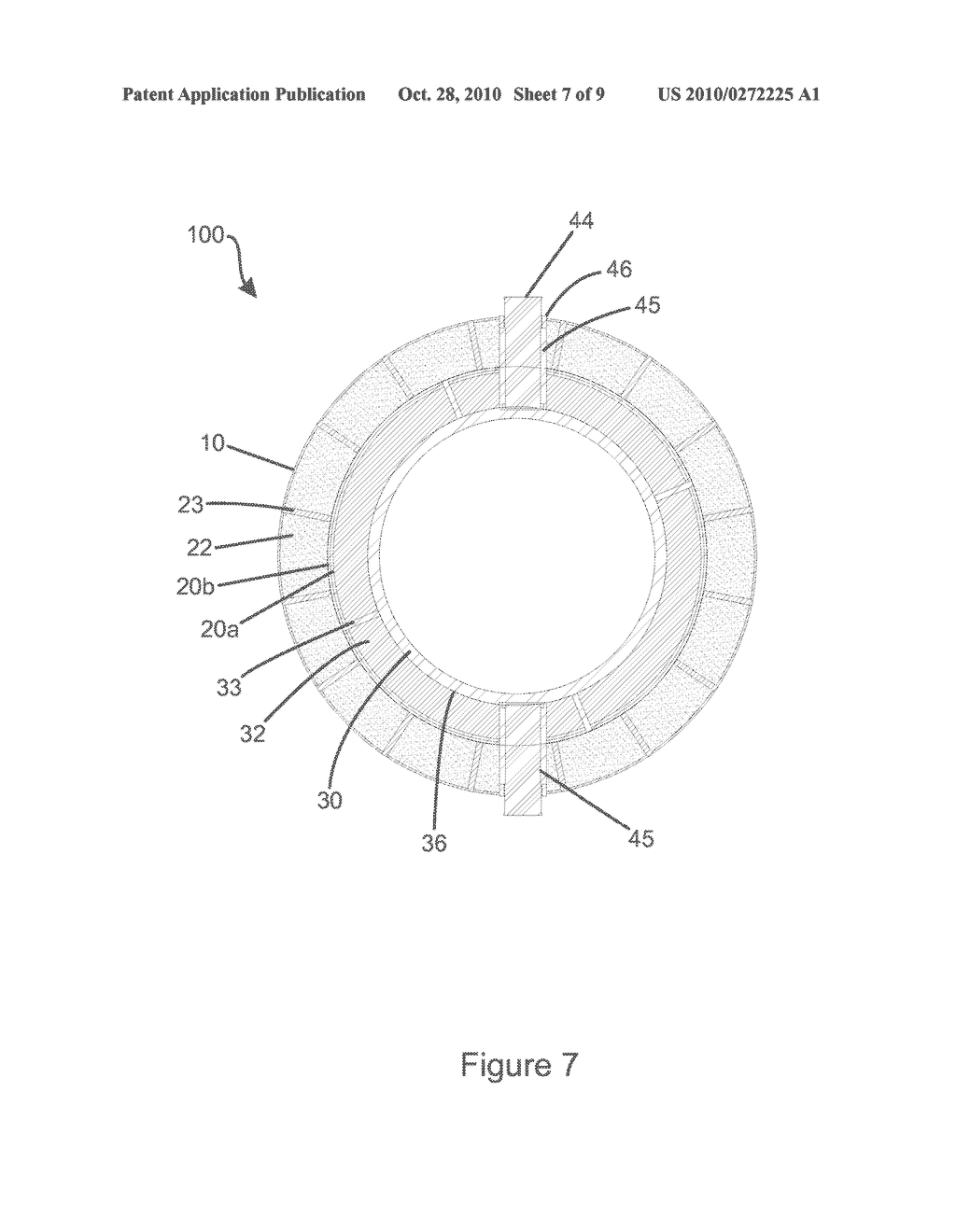 CASK APPARATUS, SYSTEM AND METHOD FOR TRANSPORTING AND/OR STORING HIGH LEVEL WASTE - diagram, schematic, and image 08