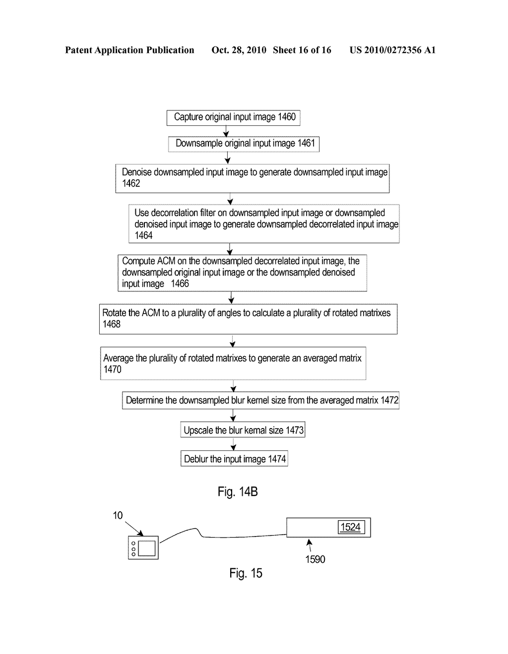 DEVICE AND METHOD FOR ESTIMATING WHETHER AN IMAGE IS BLURRED - diagram, schematic, and image 17