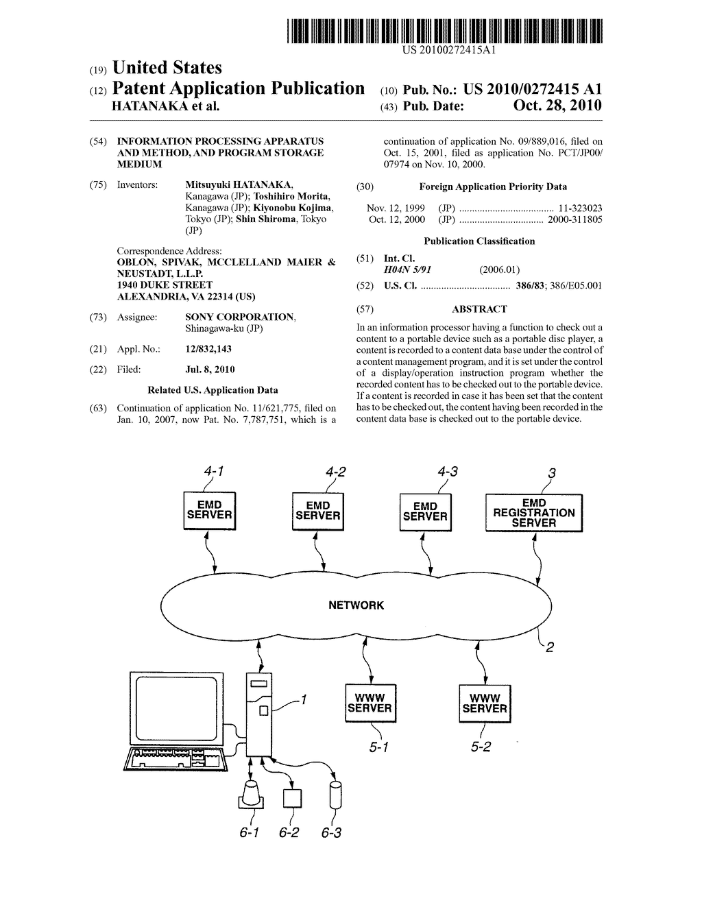 INFORMATION PROCESSING APPARATUS AND METHOD, AND PROGRAM STORAGE MEDIUM - diagram, schematic, and image 01