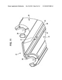 Ink ribbon cartridge diagram and image