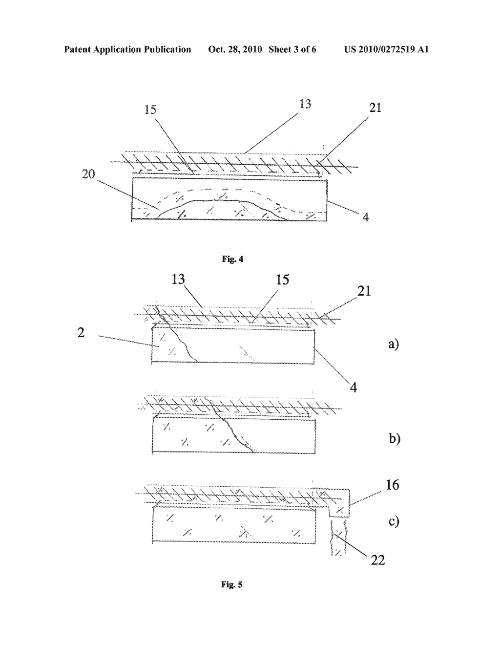 METHOD AND DEVICE FOR CONVEYING PARTICULATE MATERIAL DURING THE LAYER-WISE PRODUCTION OF PATTERNS - diagram, schematic, and image 04