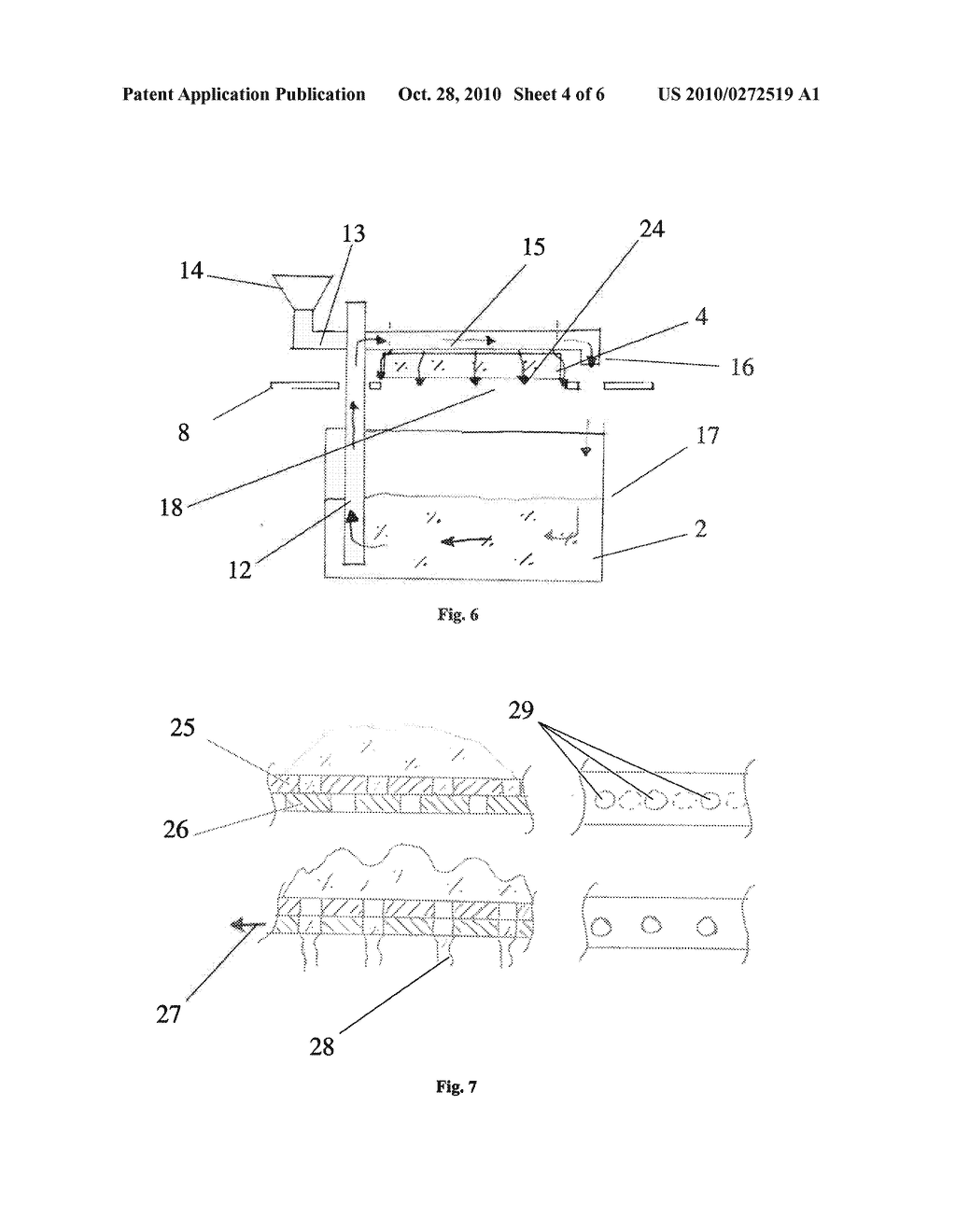 METHOD AND DEVICE FOR CONVEYING PARTICULATE MATERIAL DURING THE LAYER-WISE PRODUCTION OF PATTERNS - diagram, schematic, and image 05